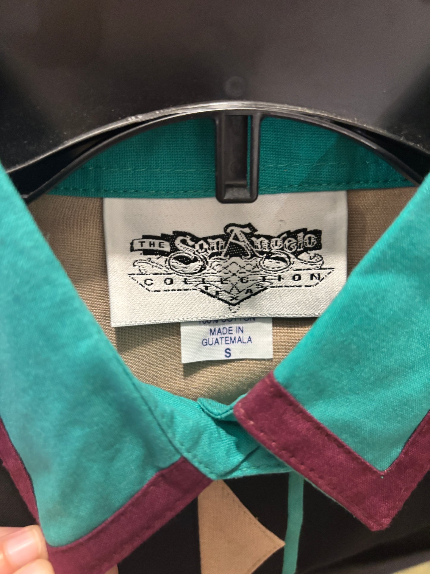 San Antonio Collection triangle button up / 2 sizes available