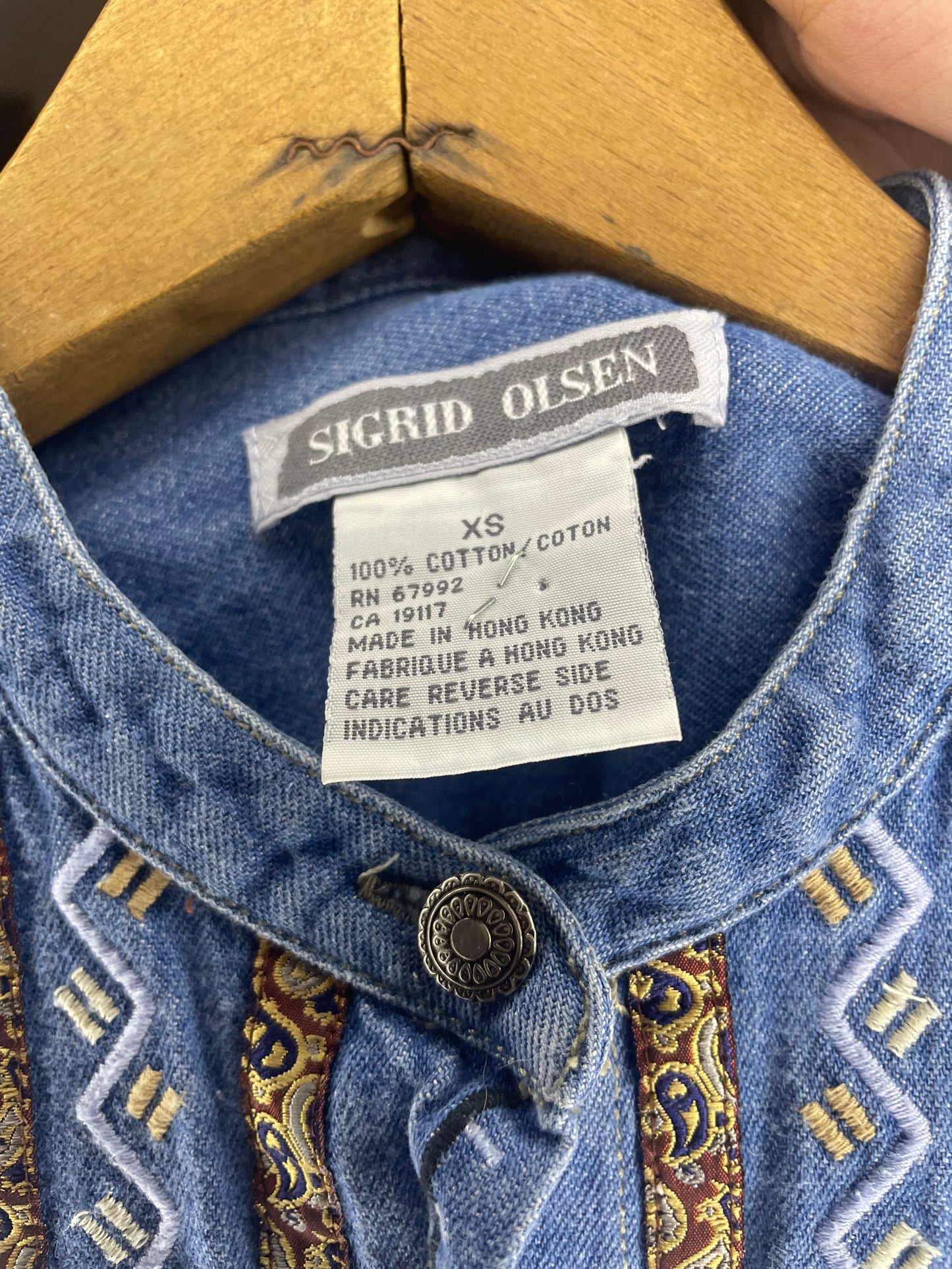 Sigrid Olsen Button Up / Small