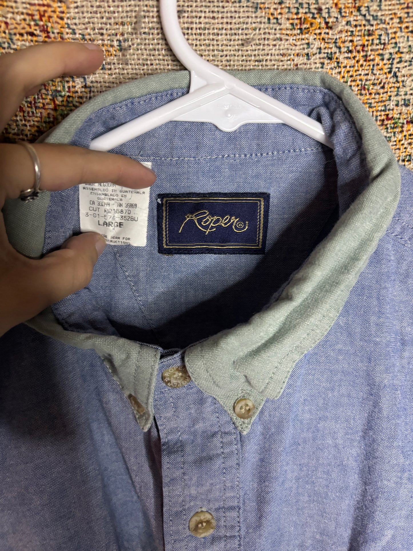 Roper Button Down / Large