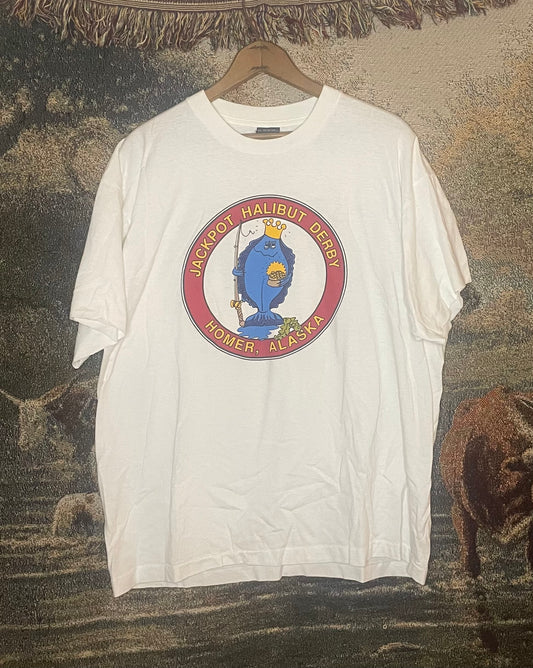 Halibut Vintage Tee / XL