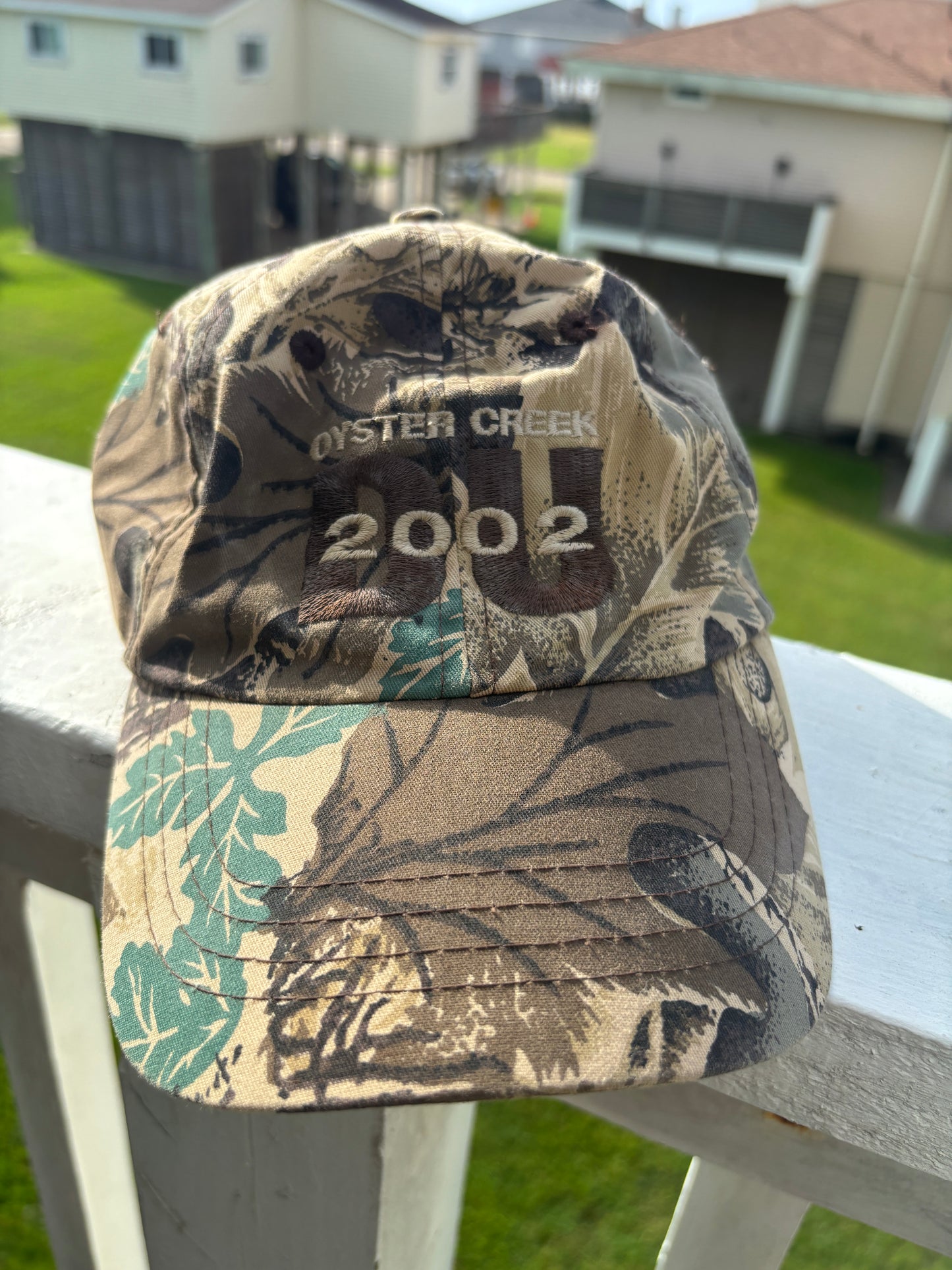 2002 ducks unlimited oyster creek hat