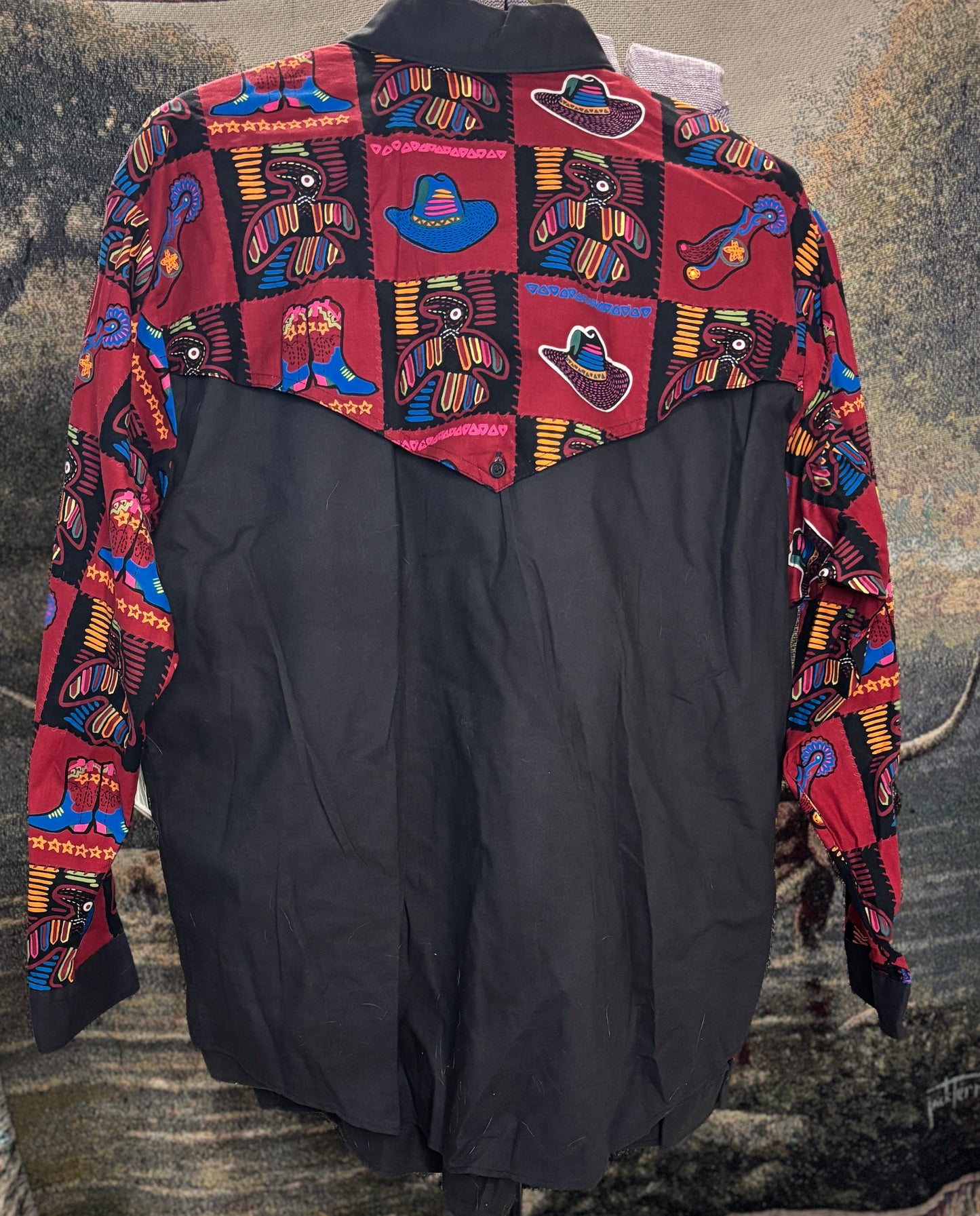 Rocky Mountain Cowboy button up / 3 sizes available
