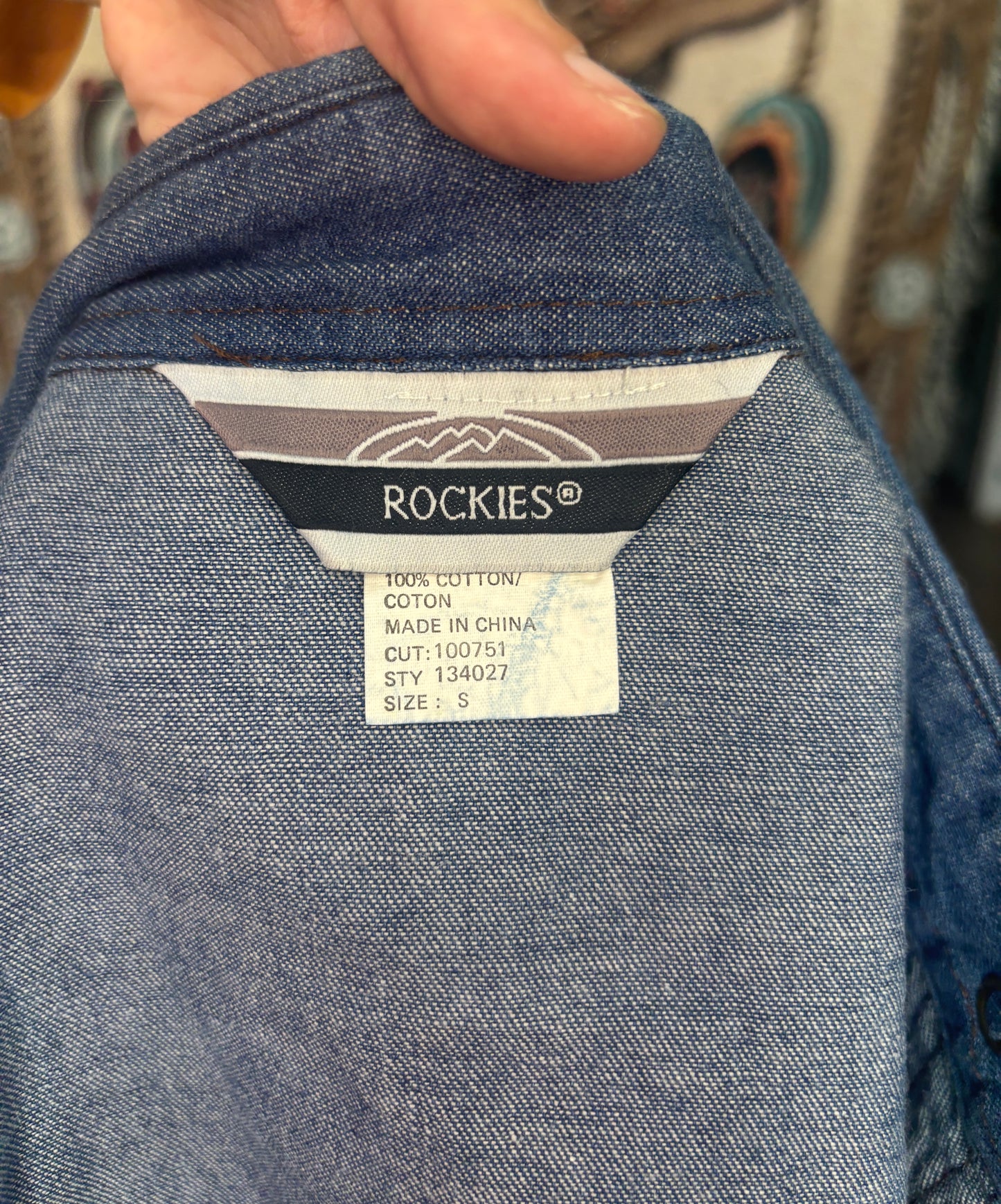 NWT Rockies button down
