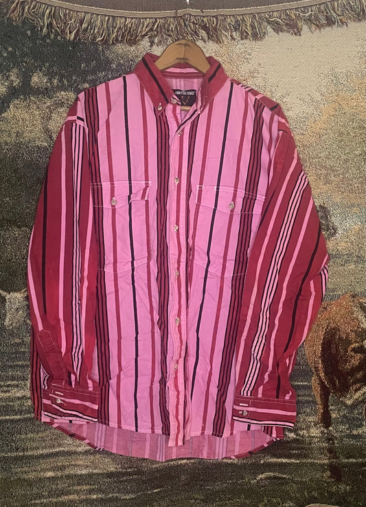 Frontier Series Pink Button Down / Medium