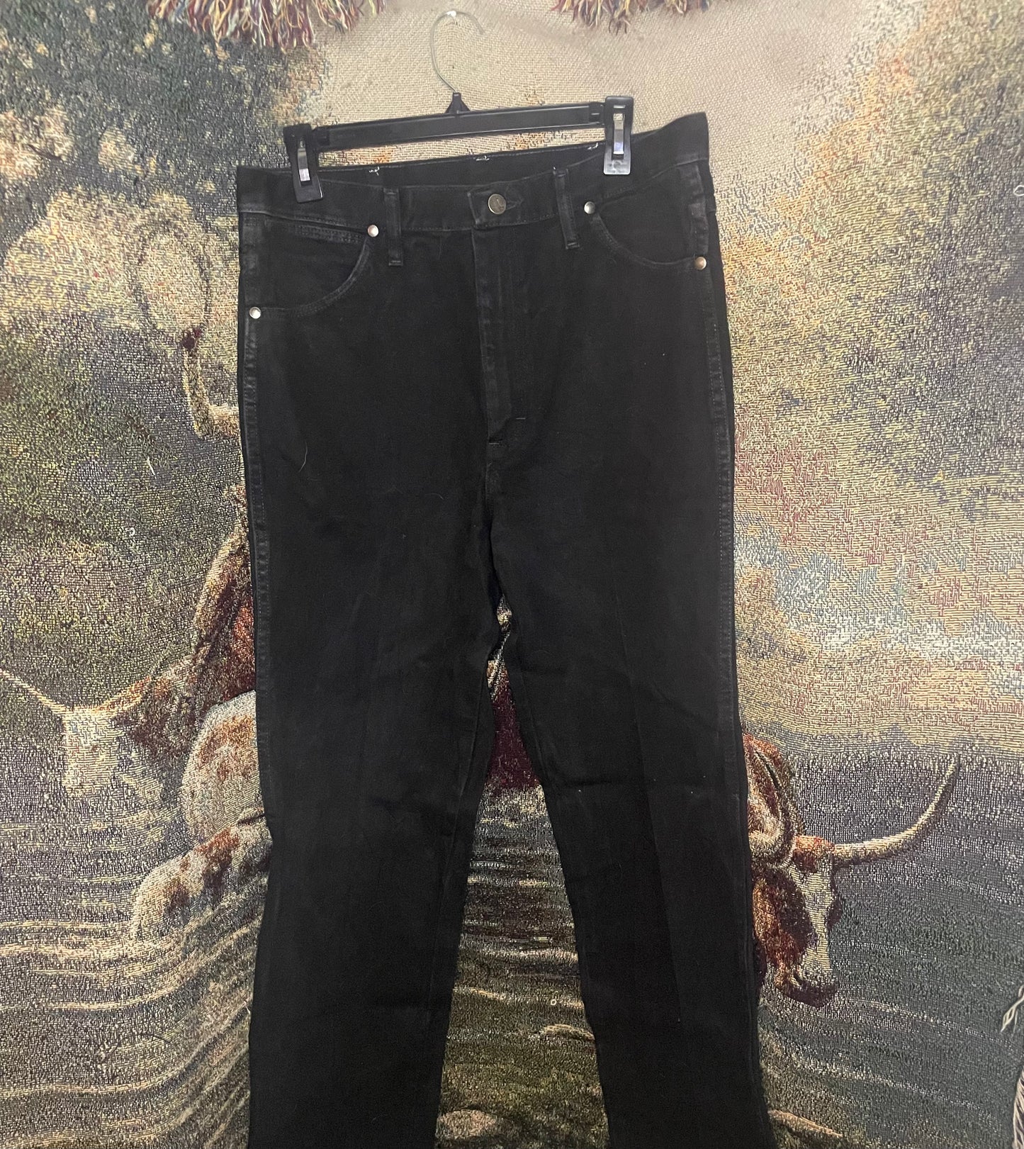 Black 90’s Wrangler Jeans / (34/34)