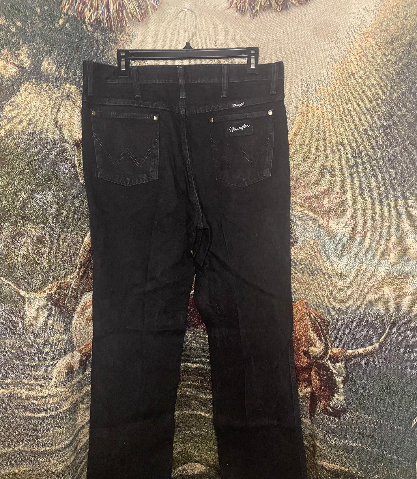 Black 90’s Wrangler Jeans / (34/34)