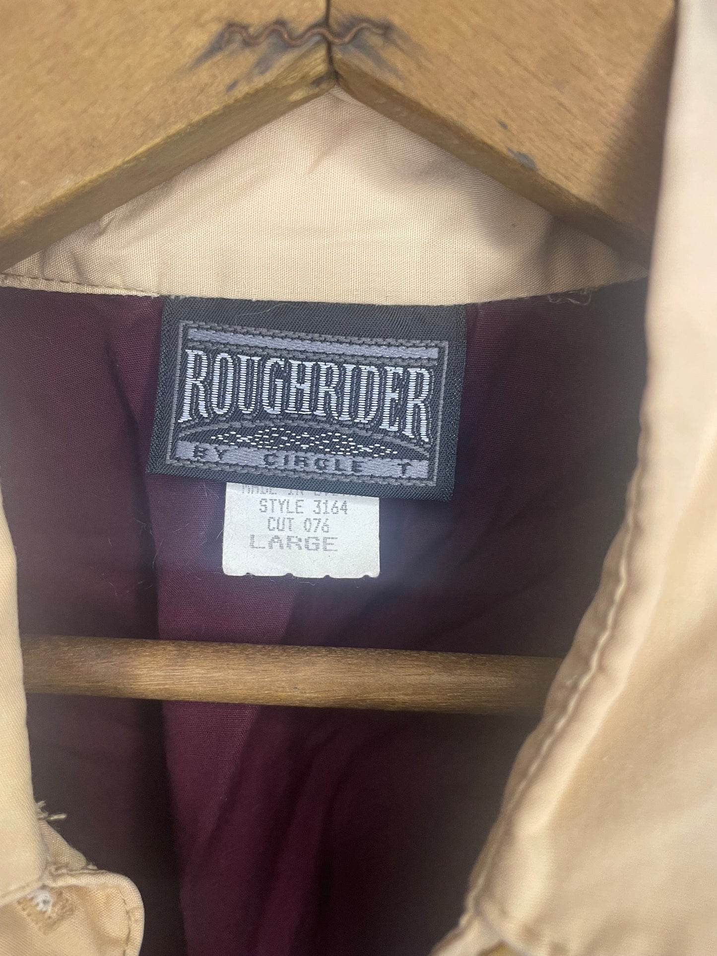 Roughrider Tri-tone Button Up / Large