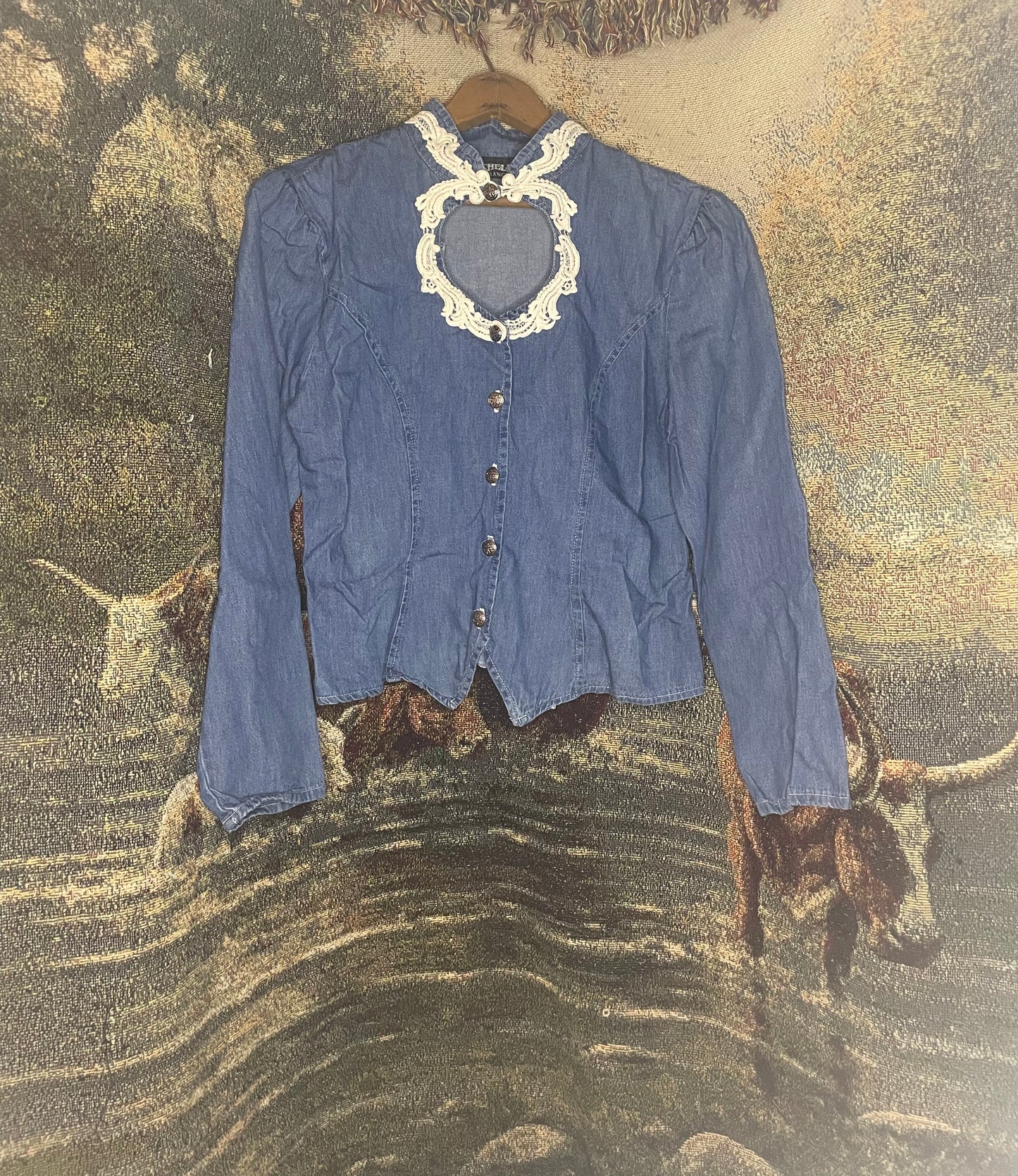 Shelbi Ranch Blouse / small/medium